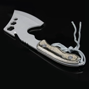 Tay cầm rìu vũ khí dao trường công cụ tự vệ chopper dao đa chức năng mangan thép chiến thuật ngoài trời - Công cụ Knift / công cụ đa mục đích