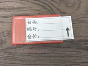 Kệ biển báo thẻ từ kho kho biển từ kho hàng từ mạnh vị trí thẻ kho vật liệu thẻ - Kệ / Tủ trưng bày