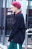 Độc quyền tại chỗ + thẻ nhỏ] V Jin Taiheng BTS chống đạn nhóm thanh niên tái bản với cùng một đoạn áo len màu đen áo len Cardigan