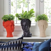 Tại Hy Lạp Nhập khẩu SOPHIA Nhân vật Retro Tượng Phong cách Bình gốm Hoa gốm Trang trí nhà - Vase / Bồn hoa & Kệ