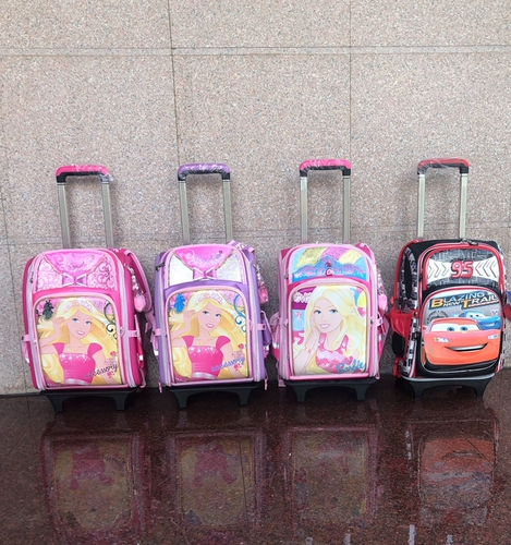 Мультяшный ранец для принцессы, съемный чемодан, рюкзак, 1-6 года