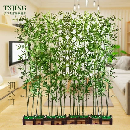 Моделирование тонкая вода бамбук тонкий бамбук декоративный перегород