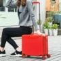 Hành lý nữ 18 inch phiên bản tiếng Hàn của máy nội trú trường hợp mỹ phẩm hộp mẹ nhỏ cầm tay hộp du lịch nhỏ que nhỏ mẫu vali kéo đẹp
