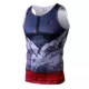 Tập thể dục áo 2020 quần áo nam mới Dragon Ball Vegeta 3D in áo thể thao áo vest nam mỏng