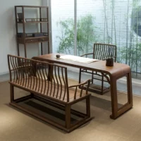 琴 琴 Гостиная столовая столовая мебель с твердым деревянным чайным столом