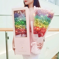 Rainbow Star Girl Pink + подарочная коробка + свет