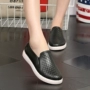 Hàn Quốc không trượt nông miệng mưa khởi động nữ ngắn ống sinh viên phẳng thấp thấp giày không thấm nước giày cao su bao bọc ngoài nhà bếp giày làm việc giầy ủng