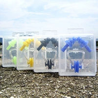 Детские универсальные силикагелевые беруши для взрослых для влюбленных, носовой зажим, водонепроницаемый комплект, вспомогательное снаряжение для плавания