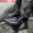 Martin ủng quân đội xu hướng mùa thu xu hướng giày nam Hàn Quốc giày đế bệt giày boot nam da lộn