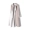 Hình bóng thanh lịch! Bên trong và bên ngoài màu sắc tương phản mùa đông dài len hai mặt nylon áo len áo khoác nữ mẫu áo dạ đẹp 2021