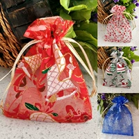 Корейская версия рождественских подарочных пакетов Перекачивание полоска ставки ставка ставки с новыми подарочными пакетами. Печать Purment Printing Cant Candy Bag