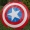 Chương trình Manga mới Avengers 2cos Captain America Cosplay Quần áo Khiên Người lớn Hỗ trợ - Cosplay