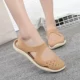 Baotou Dép Nữ 2023 Mới Đáy Bằng Rỗng Chống Trơn Trượt Jelly Đi Biển Crocs Dép Nhựa Nữ Xu Hướng Mùa Hè