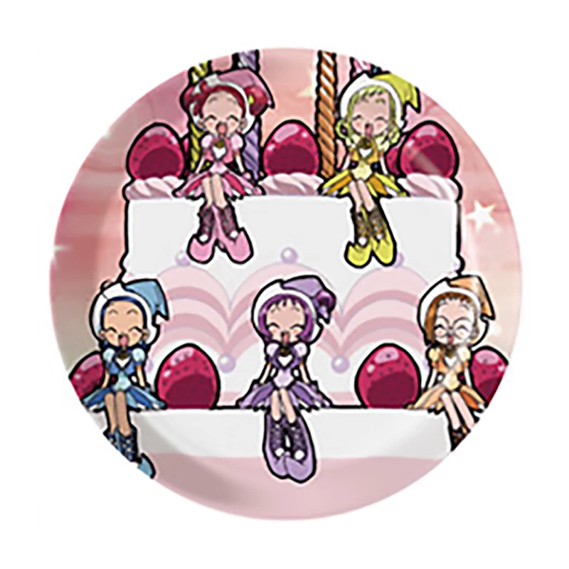 [Spot] Bandai Gacha Little Witch Doremi Ganca Reward 2 Flying Bird Peach Hand Playing Decoration