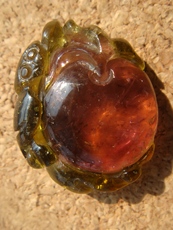 Украшения на шею 天然巴西 西瓜碧玺 红绿电气石吊坠