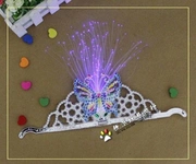 Giáng sinh trò chơi trẻ em cung cấp hình ảnh phong cách cây đũa thần thiên thần dính đèn flash sợi quang vương miện - Sản phẩm Đảng / Magic / Hiệu suất