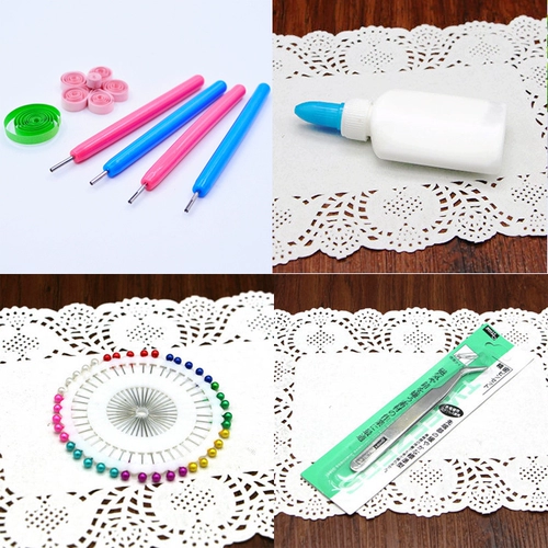 Декан бумажный набор инструмента для производных бумажных ручек, сплит -ручки.