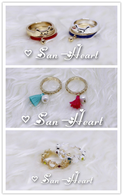 taobao agent 【San-heart】BJD small object bracelet/bracelet Cheng Chengcheng pair pair red and blue CP collection