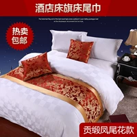 Khách sạn khách sạn giường đặc biệt với các sản phẩm bán buôn cao cấp thời trang giường cuối giường giường khăn giường cờ trải giường tùy chỉnh-thực hiện ga trải giường mát