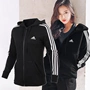 Adidas Adidas Women Sports Casual Mũ trùm đầu ấm đào tạo đan S97065 - Áo khoác thể thao / áo khoác áo gió lining nam chính hãng