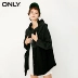 CHỈ đầu mùa thu lỏng bat tay áo trùm đầu áo gió áo dài nữ-116336523 áo khoác kaki nữ Trench Coat