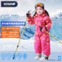 Moomin Muming quần áo trẻ em mùa đông ngoài trời trẻ em nữ trẻ em dính liền trượt tuyết mặc trẻ sơ sinh và quần áo trẻ em bông không thấm nước và windproof bexinhshop shop