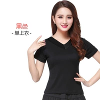 Черная футболка, короткий рукав