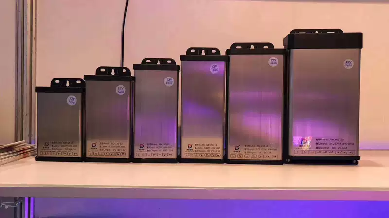 LED diverse power supply, 12v, 24v, 5v, 36v, 60W, 600W