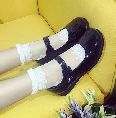 taobao agent Japanese -style student shoe uniforms, school uniforms, maid Lori round scalp shoes, hell girl maid cos shoes daily