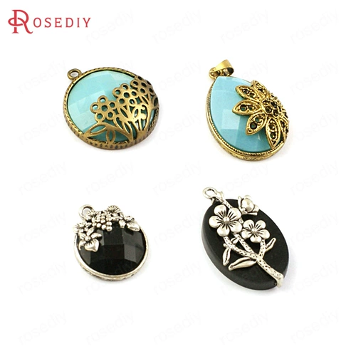 Ретро аксессуары, бронзовое ожерелье и браслет, цепочка, аксессуар для волос, подвеска