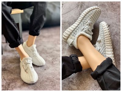 taobao agent BJD baby uses casual sneakers flying surface 5th pants treasure and ID size Uncle group purchase page shoe mold ornaments