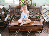 Chống ăn mòn carbonized gỗ ngoài trời ban công sân giải trí ghế rắn đồ nội thất gỗ hộp lưu trữ thay đổi giày băng ghế dự bị đa mục đích lưu trữ ghế