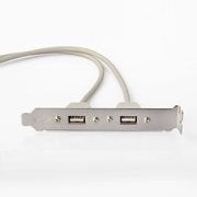 USB2.0 dòng vách ngăn máy tính khung xe phía sau USB vận chuyển mở rộng cảng tàu USB splitter mở rộng USB - USB Aaccessories