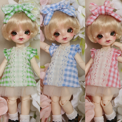 taobao agent Set, skirt with bow, children's clothing, three colors