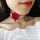 Red Rose + White Lace (сплавные аксессуары)