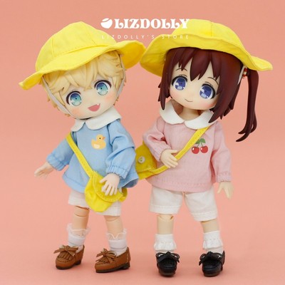 taobao agent 13 years old shop 11 colors OB11 baby clothes school uniform set the same kindergarten suit Molly doll clothes GSC body 12 points BJD