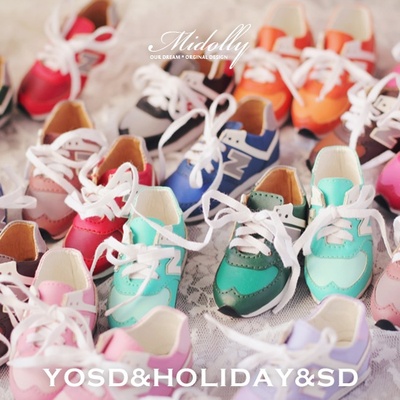 taobao agent YOSD [N -character sneakers] Soom imda card meat BJD baby shoe plain BJD doll OB