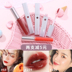 Bộ đôi màu cam Judydoll matte mirror lip glaze số 68 nhung màu đậu xanh không đánh dấu, không thấm nước và bền màu son 3ce cloud lip tint 