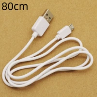 Кабель Micro USB -зарядка 2 ядра чистого медного сердечника только заряжает непослушную функцию Android плоский рот v8