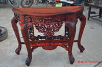世 红木 玄 条案 Gỗ hồng mộc Miến Điện Bàn Taipan bán tròn bàn Đồ nội thất gỗ hồng mộc lớn - Bàn / Bàn bàn ghế gỗ tân cổ điển	