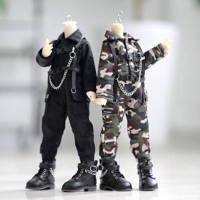 taobao agent BJD6 Pencus Alfa Tactical Clothing Set OB24 Doll Clothing Six points Doll Cool Works