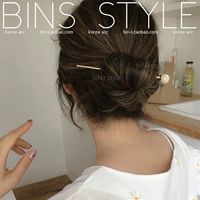 Брендовая современная китайская шпилька, металлическая заколка для волос, 15 года, простой и элегантный дизайн
