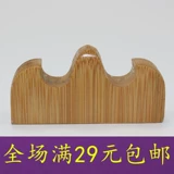 Держатель пера Bishan Pen Holder Holder Grate с бамбуковой ручкой, положите полку ручки, поместил ручки, висящую держатель пера