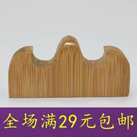 Держатель пера Bishan Pen Holder Holder Grate с бамбуковой ручкой, положите полку ручки, поместил ручки, висящую держатель пера