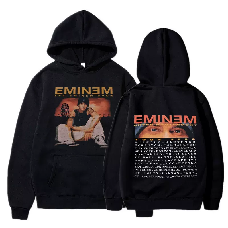 Худи Eminem Anger Management Tour 2002 ВИНТАЖ ХАРАБУКУ Fu