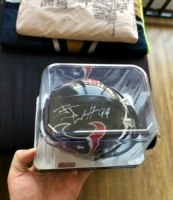 NFL JJ Watt Watt Signature Houston Texas Mini Rugby Helmet
