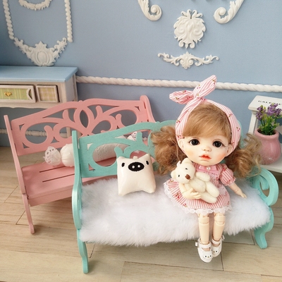 taobao agent [Bowlon] OB11 BJD Big Pig Was with a photo prop and a sofa chair with a sofa chair