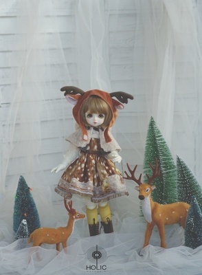 taobao agent After selling [Holic] [Elk Forest] BJD baby dress skirt four -point MSD/MDD/RL giant baby