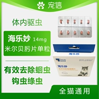 Mèo biển Le Miao cơ thể thuốc chống côn trùng rệp vừng rệp vừng rệp 14mg mèo con 0-2kg Haizheng antmusintic đơn - Cat / Dog Health bổ sung 	sữa cho mèo con sơ sinh