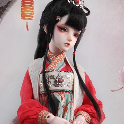 taobao agent [Guancang] BJD Dragon Soul-1/3 Female Peach Blossom Demon Burning Chinese